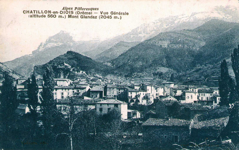 Vue générale de la ville.