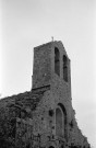 Aleyrac. - Le clocheton du prieuré Notre-Dame-la-Brune, ruiné en 1385.