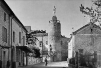 Montboucher-sur-Jabron. - Le clocher de la chapelle Saint Blaise.