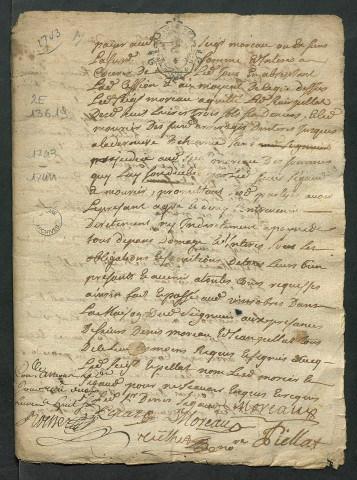 5 février 1743-16 février 1744