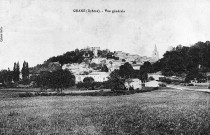 Grâne.- Vue général du village.