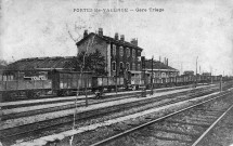 Portes-lès-Valence.- La gare de triage.