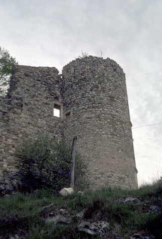 La Charce.- Le château.