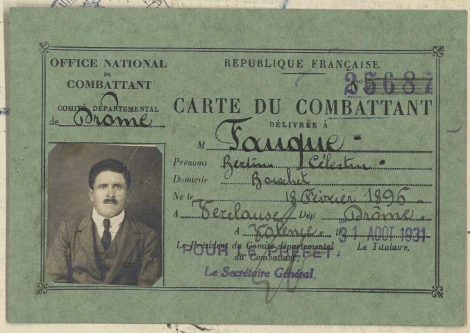 Fauque, Bertin Célestin