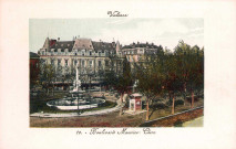 Boulevard Maurice Clerc et la fontaine (1887).