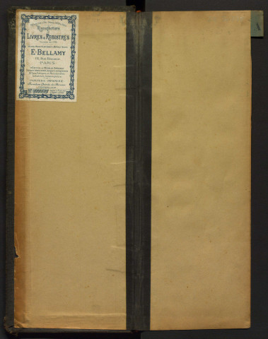 Répertoire général, lettres A à K. (19 décembre 1901-24 novembre 1914).