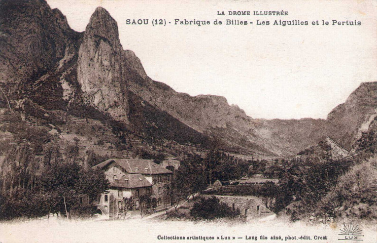 La fabrique de billes en activité de 1890 à 1938.