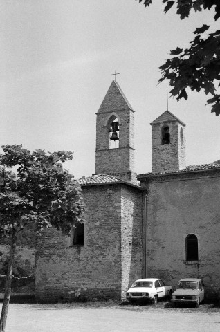 Sainte-Croix. - Les clochers de l'église-temple.