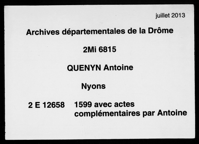 4 février-30 août 1599