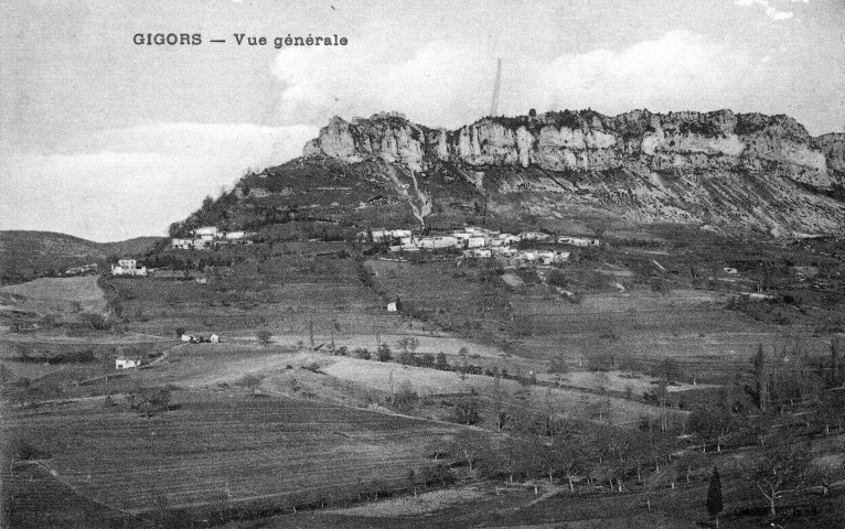 Vue générale du village.