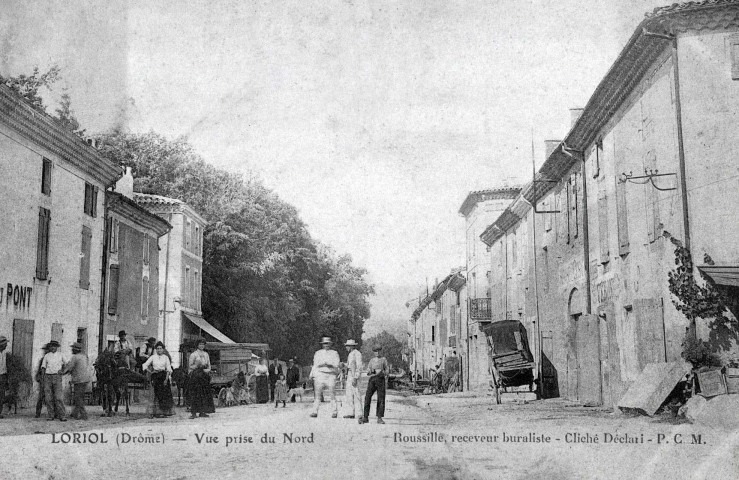 Loriol-sur-Drôme.- L'actuelle avenue de la République.