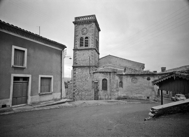 Allex.- L'église Saint-Maurice.