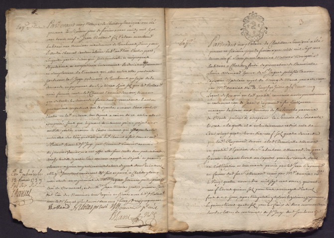 5 février 1739-26 septembre 1740