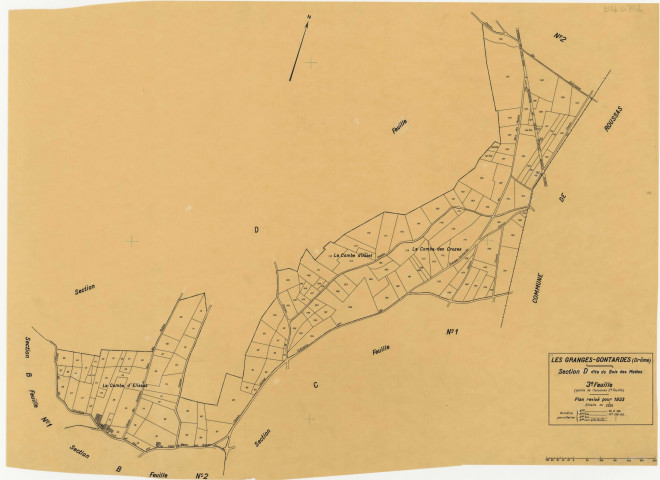 D3, Le Bois des Mattes. 1933.