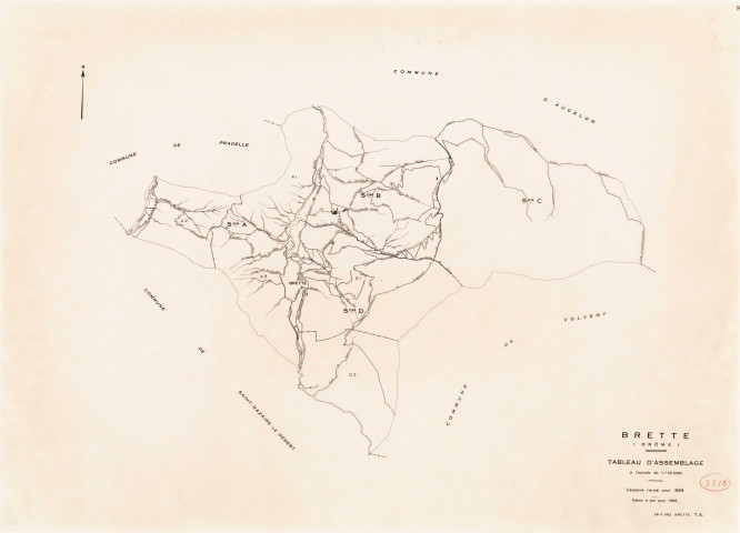 Tableau d'assemblage. 1988.