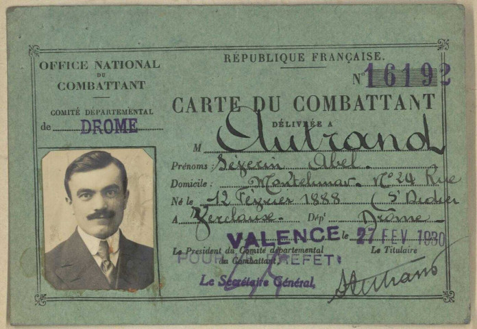 Autrand, Séverin Abel