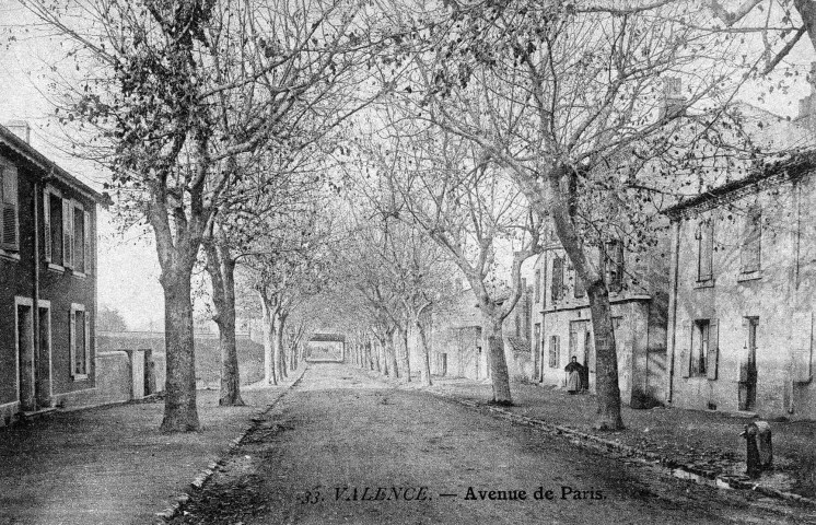 L'actuelle avenue Jean Jaurès.