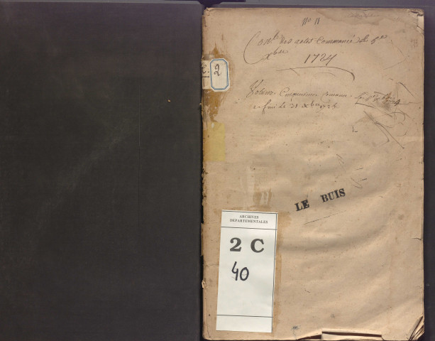 5 décembre 1724-31 décembre 1725