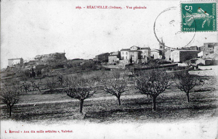 Vue générale du village.