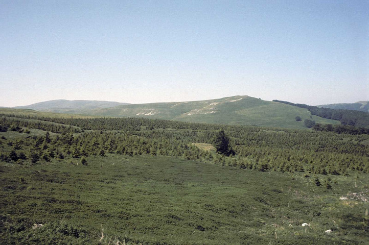 Omblèze.- Vue du plateau d'Ambel.