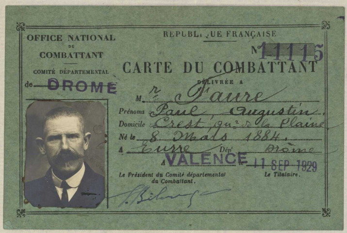 Faure, Paul Augustin