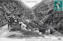 Les gorges et le ruisseau la Gervanne.