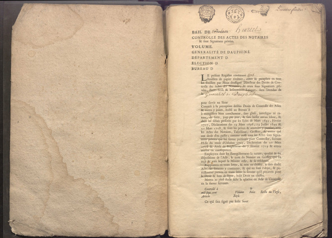 1er janvier 1757-23 juillet 1757