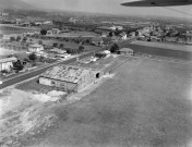 Andancette.- Vue aérienne de l'aérodrome quartier Creux de la Thine.