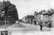 L'avenue du Tunnel renommée Félix Faure en 1909.