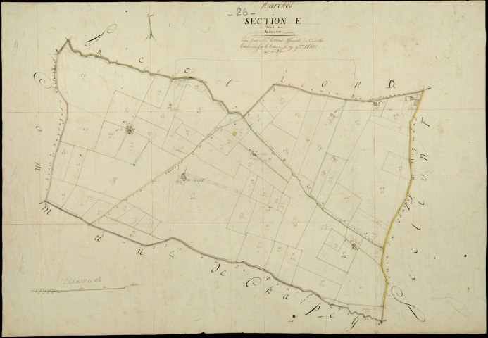 Section E, Monnoie (la).