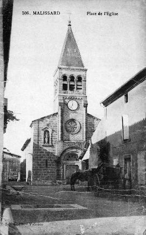 Malissard.- L'église saint Maurice.