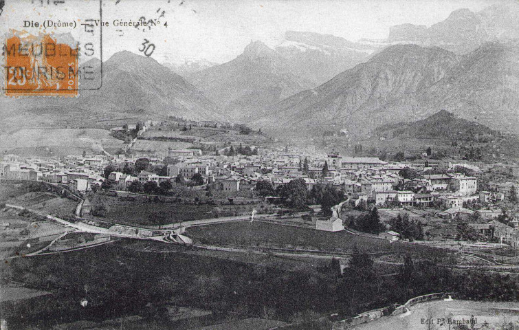 Vue panoramique de la ville.