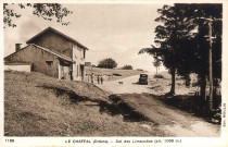 Châteaudouble.- Le col des Limouches.