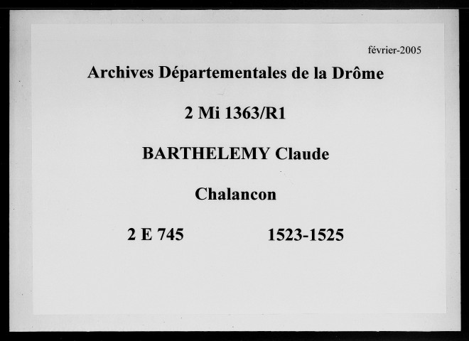 4 février 1523-2 juin 1525