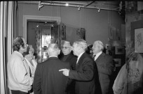 Dieulefit. - Assemblée générale d'HAD, visite de l'exposition Charles Combe.