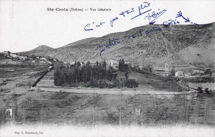 Vue panoramique du site.