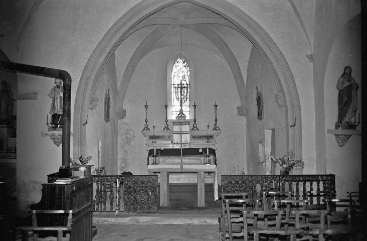 Miribel. - Le chœur de l'église Saint-Sévère.