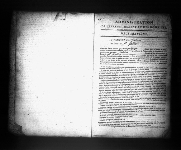  23 avril 1809 - 20 juillet 1812