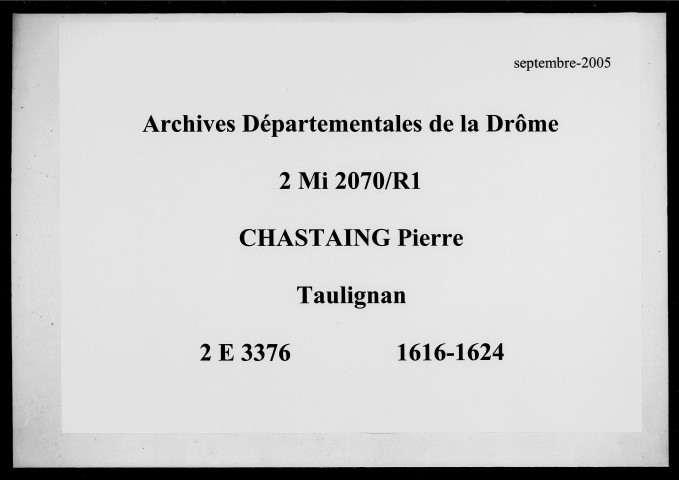 1616-2 février 1624