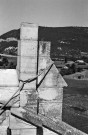 Lachau. - Le clocheton de la chapelle Notre-Dame de Calma, après le sinistre.