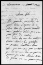 Lettres de Noémie à son fils Augustin.