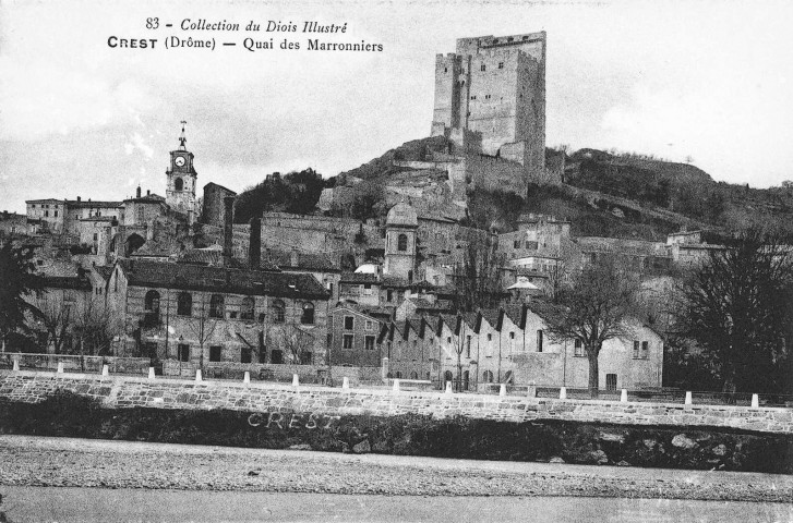 Vue de la ville et de la Tour.