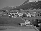 Saint-Julien-en-Vercors.- Vue aérienne du village