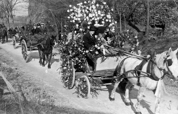 Calèches de la fête des Bouviers.