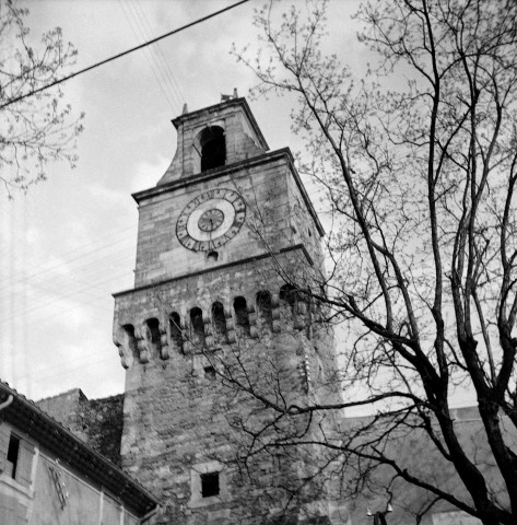 Grignan.- Le beffroi du XIII et XVIIe siècle.