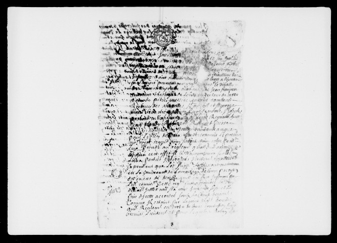 29 janvier 1688-3 janvier 1691