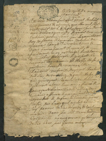 15 mars 1729-12 janvier 1730