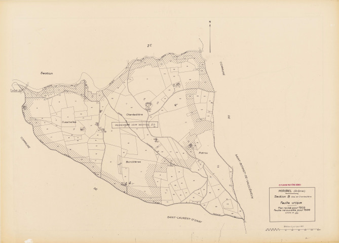 B, Charéadière. 1977.