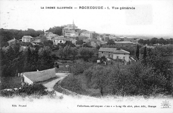 Vue générale du village.