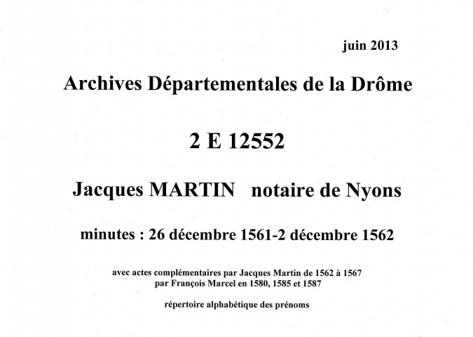 2 janvier-février 1561
